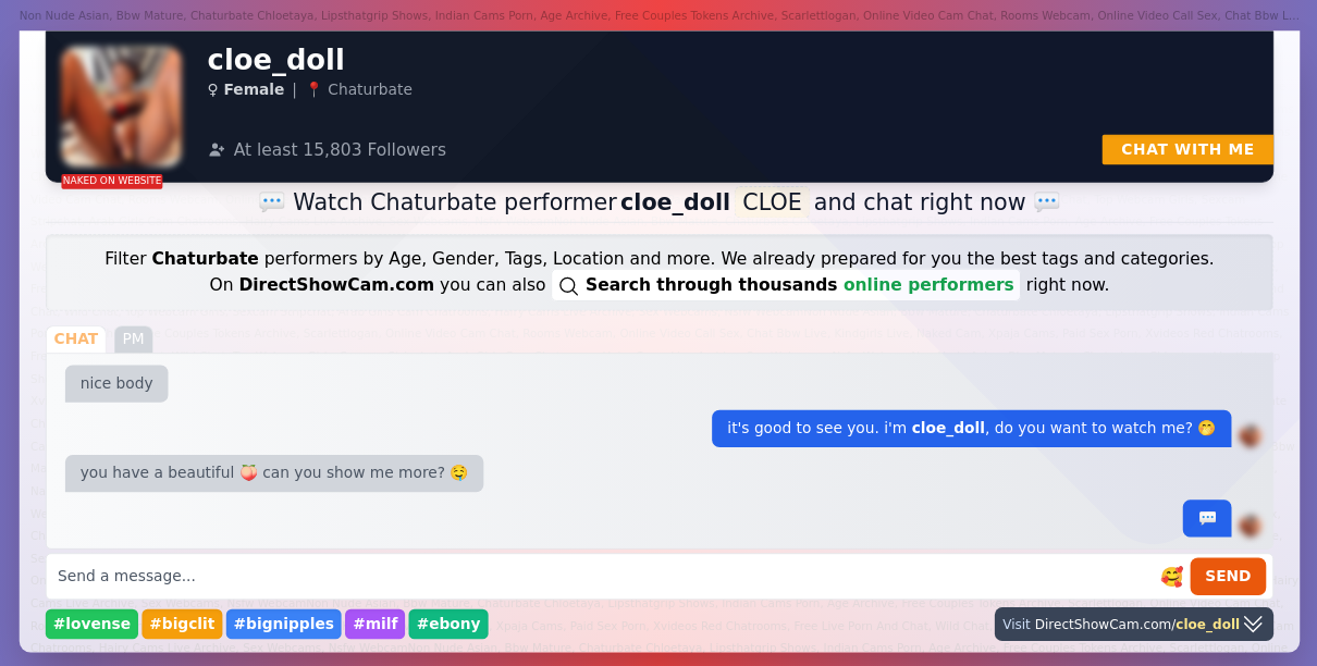cloe_doll chaturbate live webcam chat