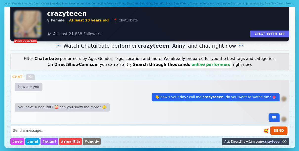 crazyteeen chaturbate live webcam chat
