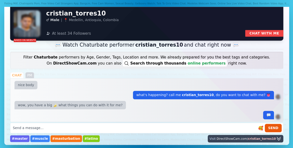 cristian_torres10 chaturbate live webcam chat