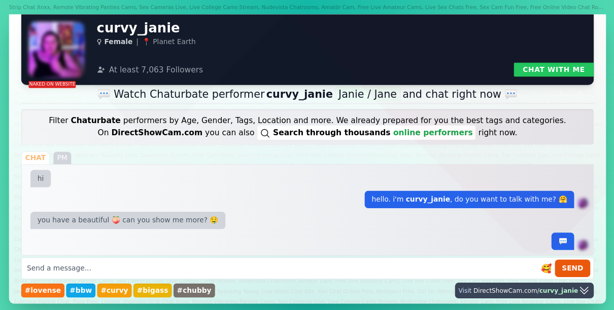 curvy_janie chaturbate live webcam chat