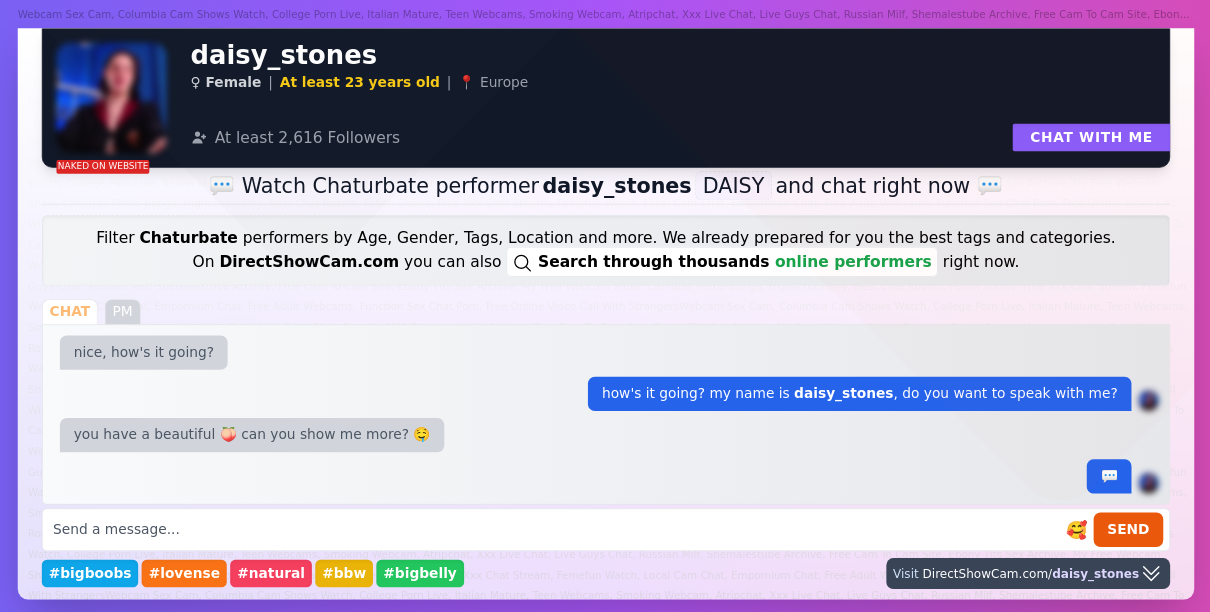 daisy_stones chaturbate live webcam chat
