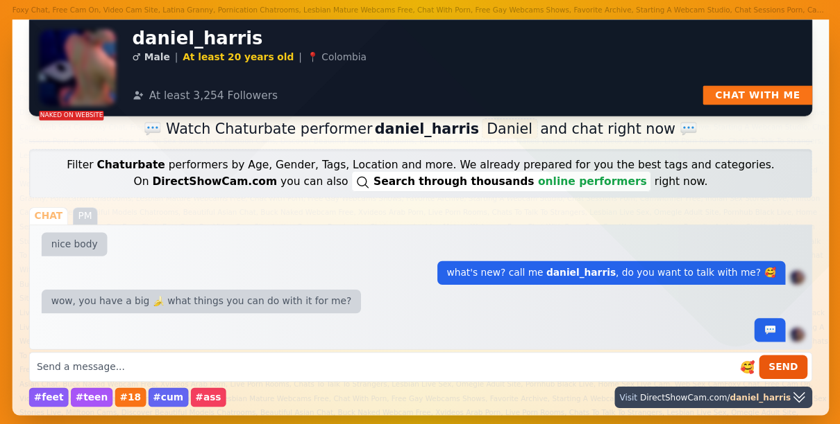daniel_harris chaturbate live webcam chat