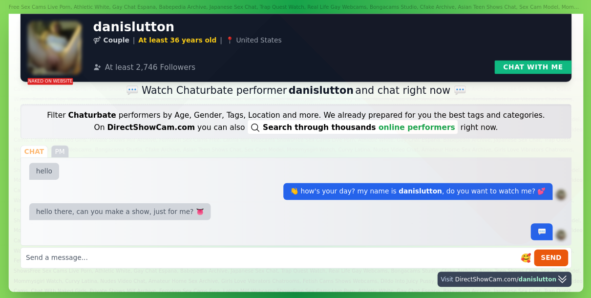 danislutton chaturbate live webcam chat