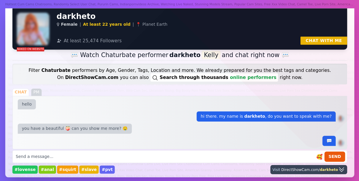 darkheto chaturbate live webcam chat