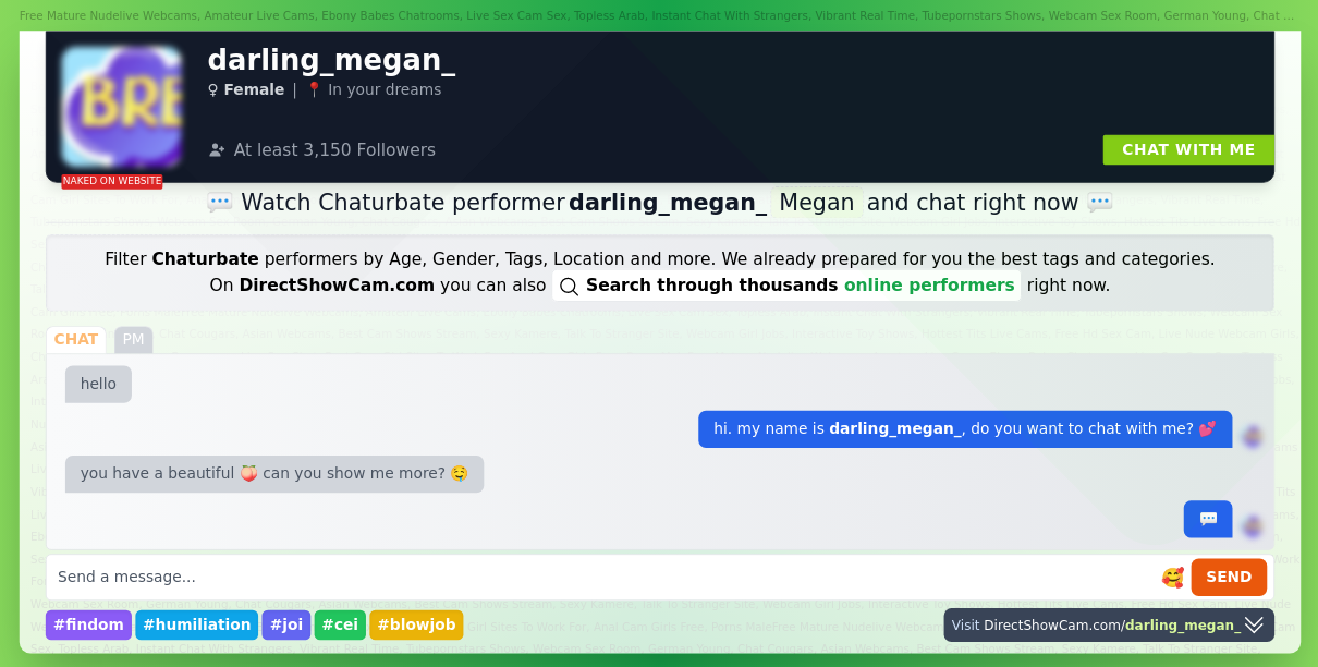 darling_megan_ chaturbate live webcam chat
