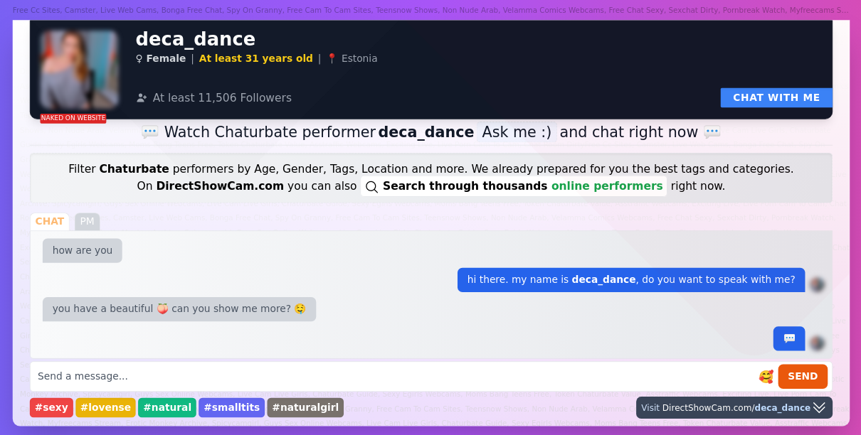deca_dance chaturbate live webcam chat