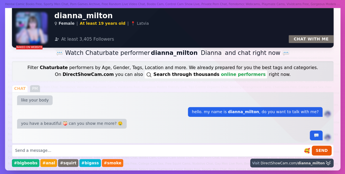 dianna_milton chaturbate live webcam chat