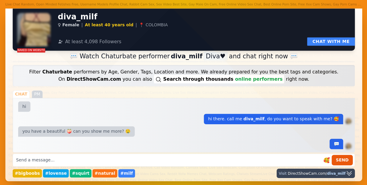 diva_milf chaturbate live webcam chat