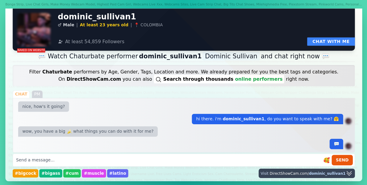 dominic_sullivan1 chaturbate live webcam chat