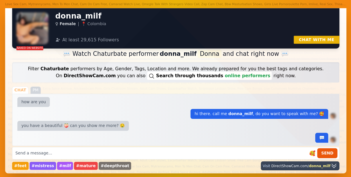 donna_milf chaturbate live webcam chat