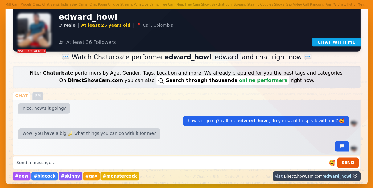 edward_howl chaturbate live webcam chat