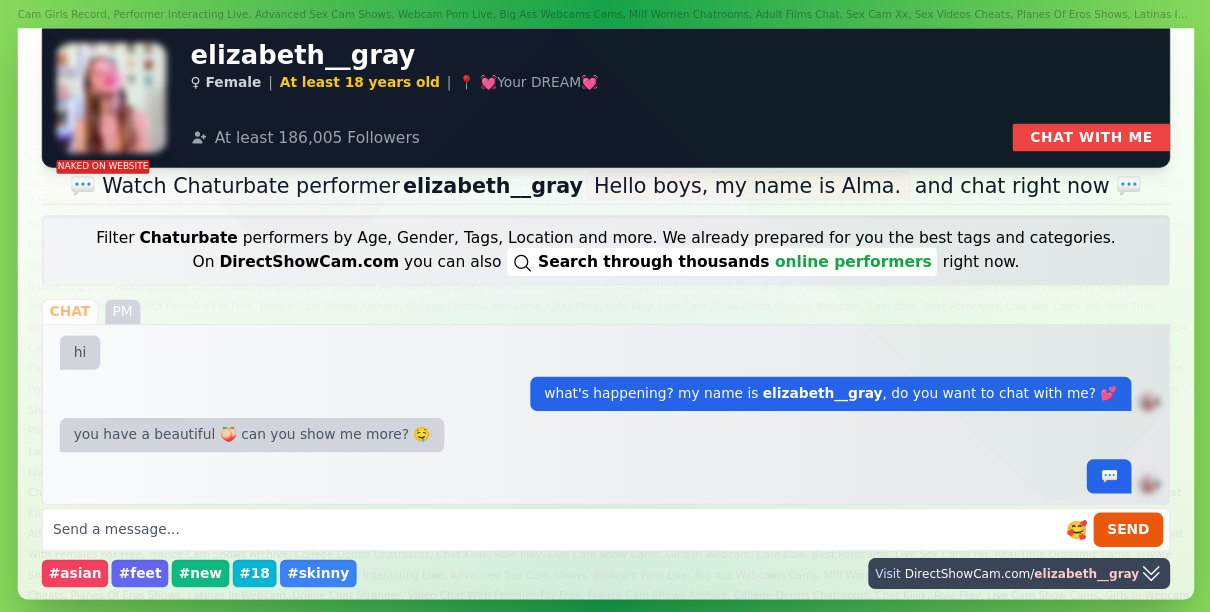 elizabeth__gray chaturbate live webcam chat