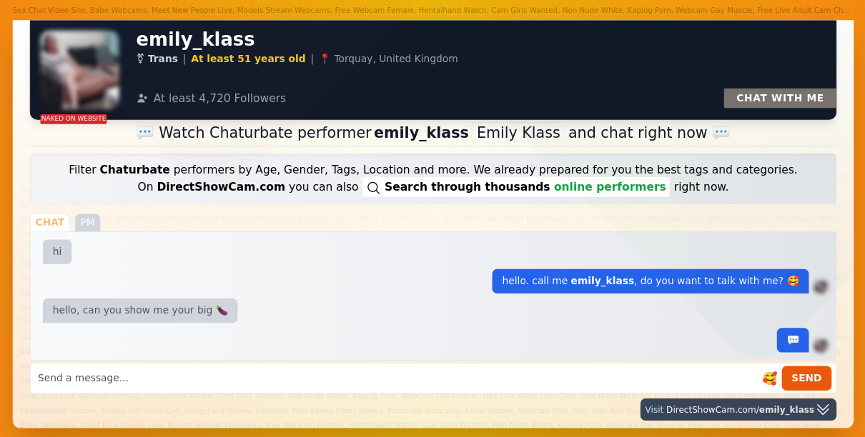 emily_klass chaturbate live webcam chat