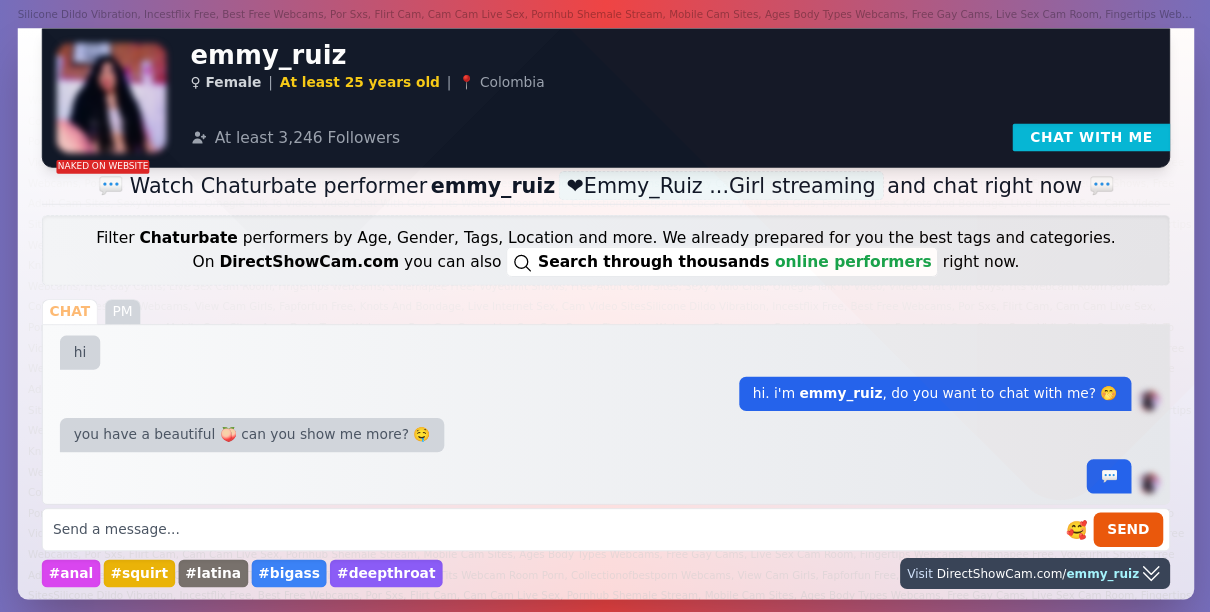 emmy_ruiz chaturbate live webcam chat