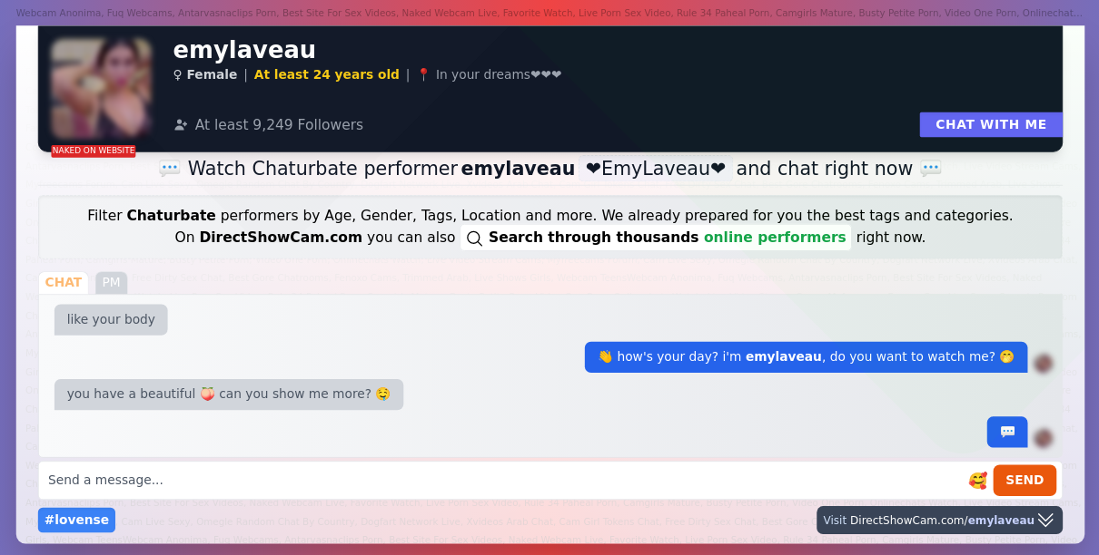 emylaveau chaturbate live webcam chat