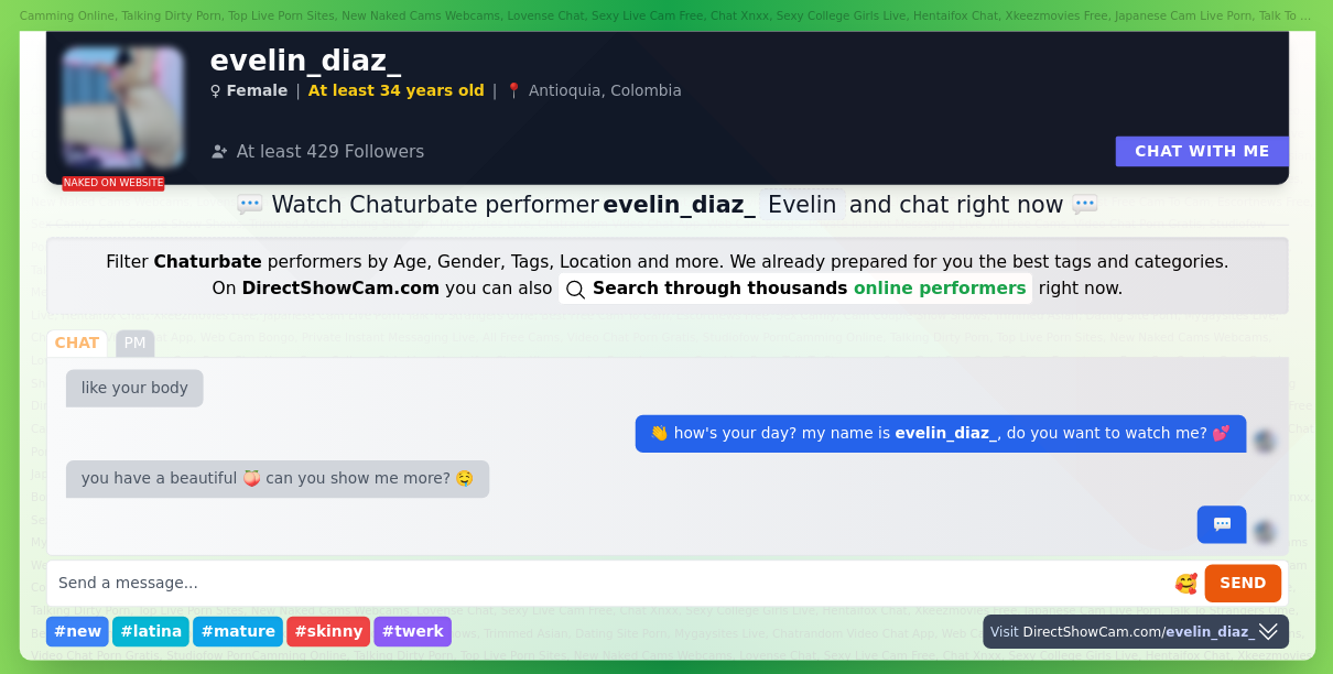 evelin_diaz_ chaturbate live webcam chat