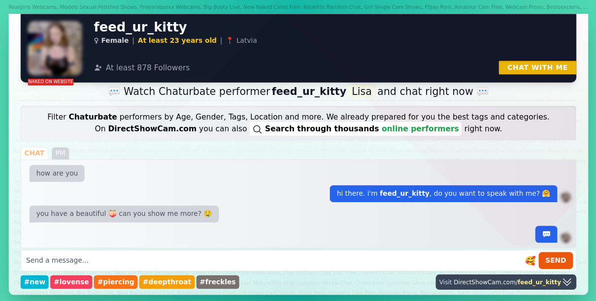 feed_ur_kitty chaturbate live webcam chat
