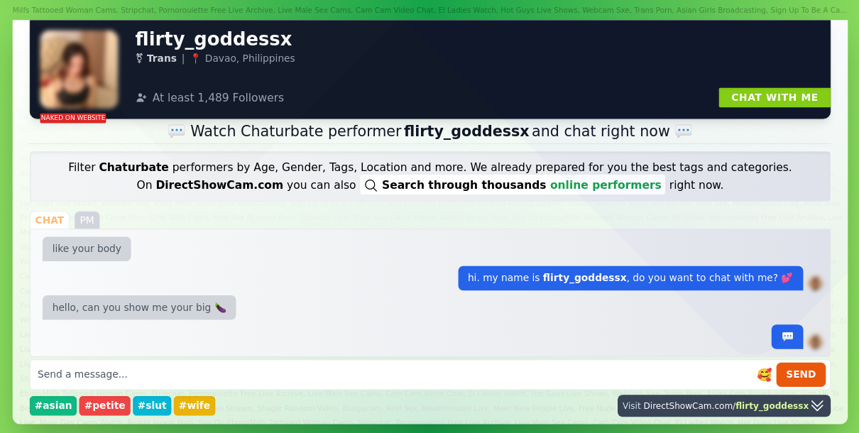 flirty_goddessx chaturbate live webcam chat