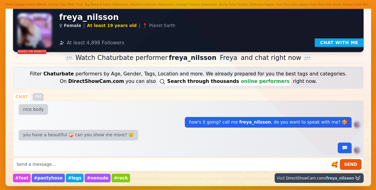 freya_nilsson chaturbate live webcam chat