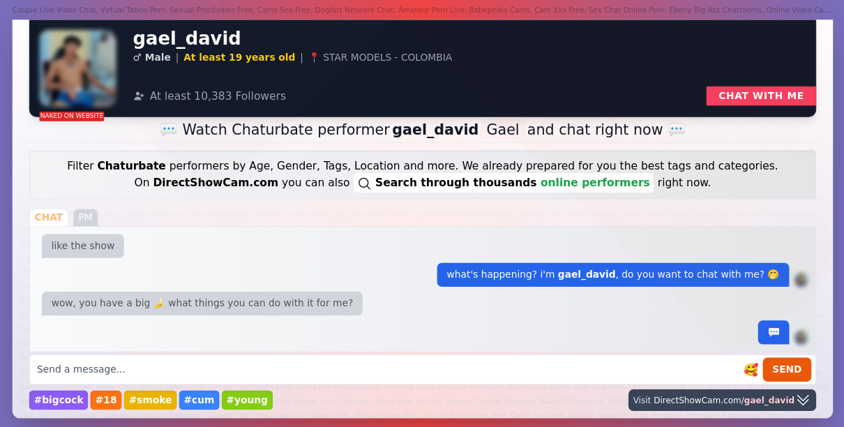 gael_david chaturbate live webcam chat
