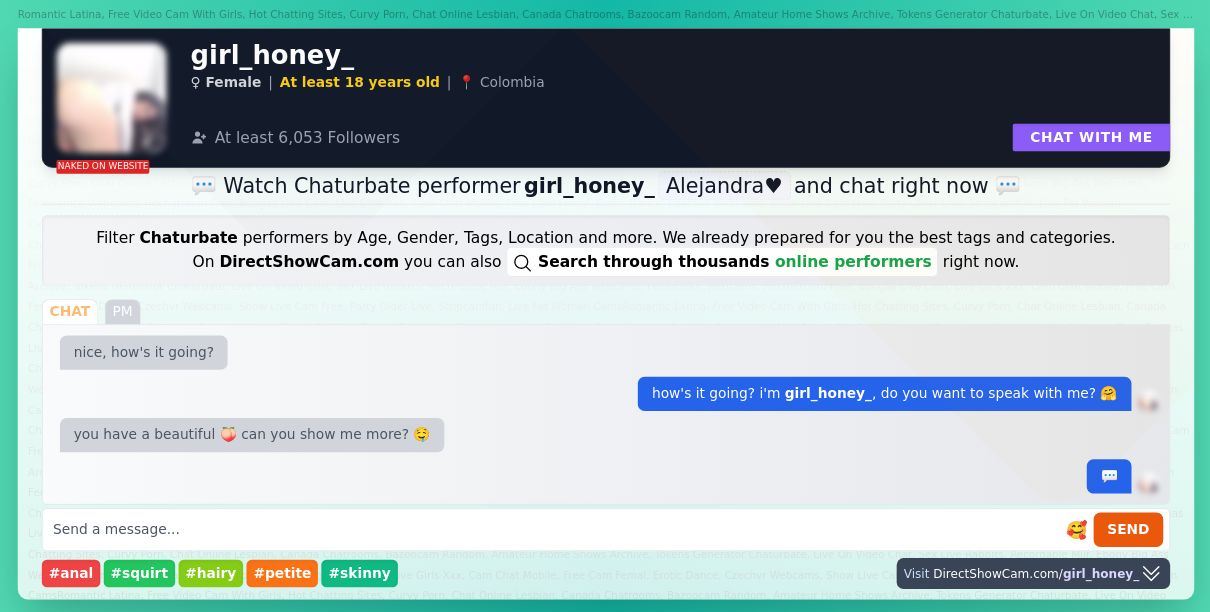 girl_honey_ chaturbate live webcam chat