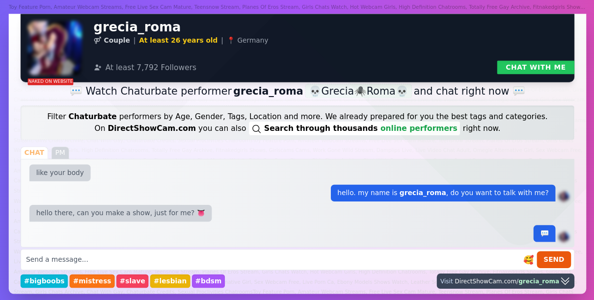 grecia_roma chaturbate live webcam chat