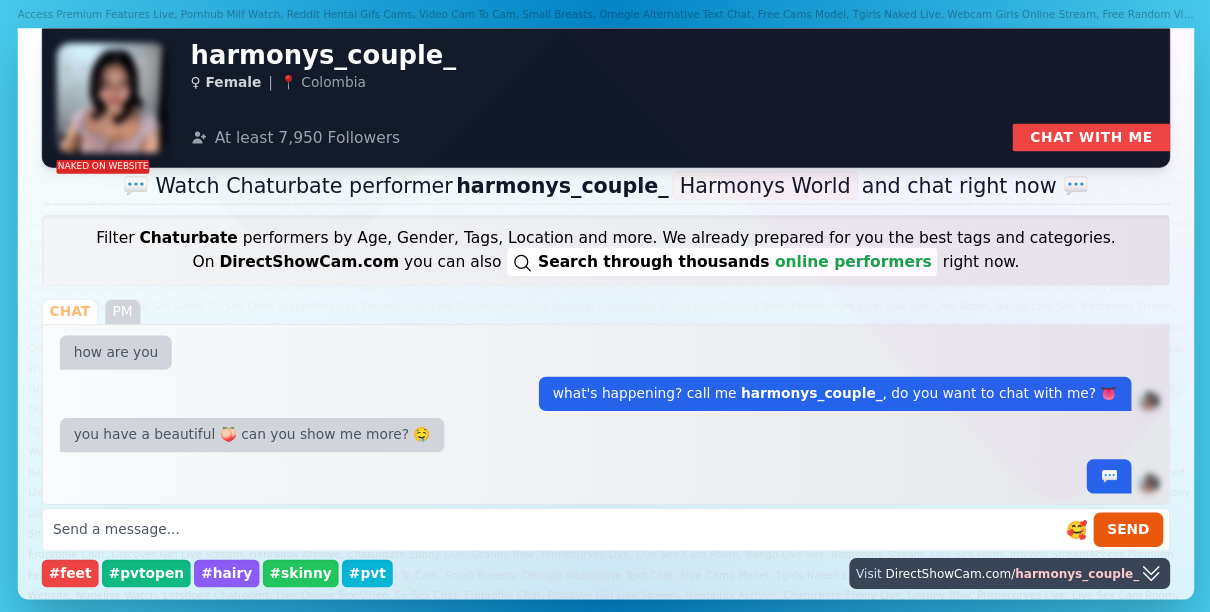 harmonys_couple_ chaturbate live webcam chat