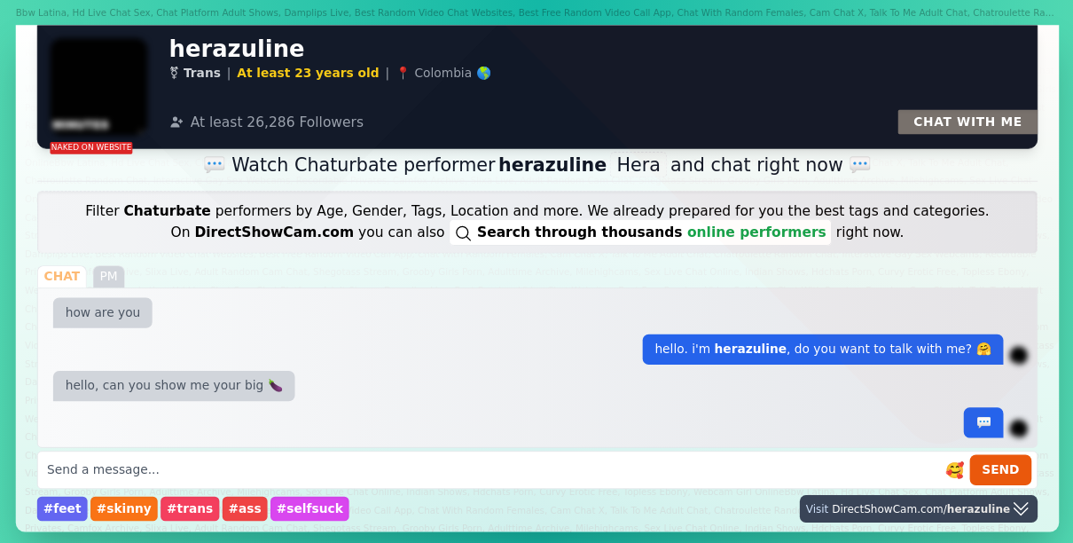 herazuline chaturbate live webcam chat
