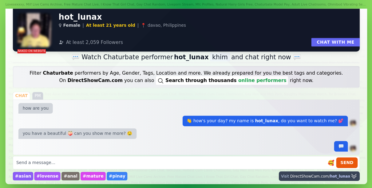 hot_lunax chaturbate live webcam chat
