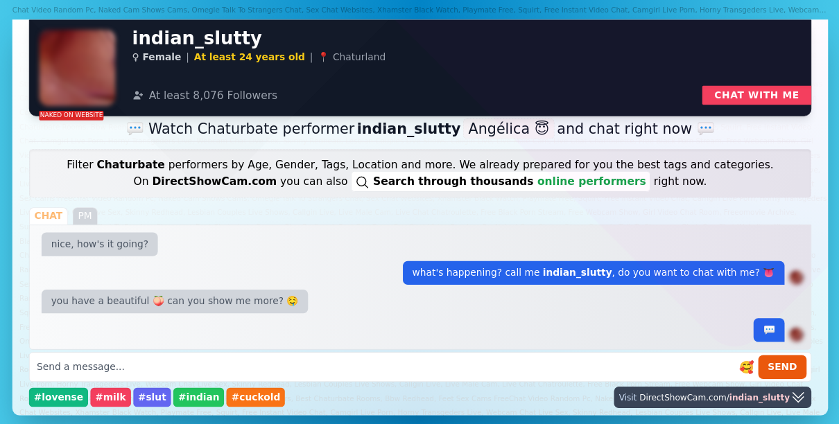 indian_slutty chaturbate live webcam chat