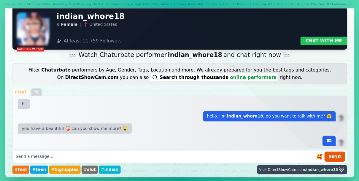 indian_whore18 chaturbate live webcam chat