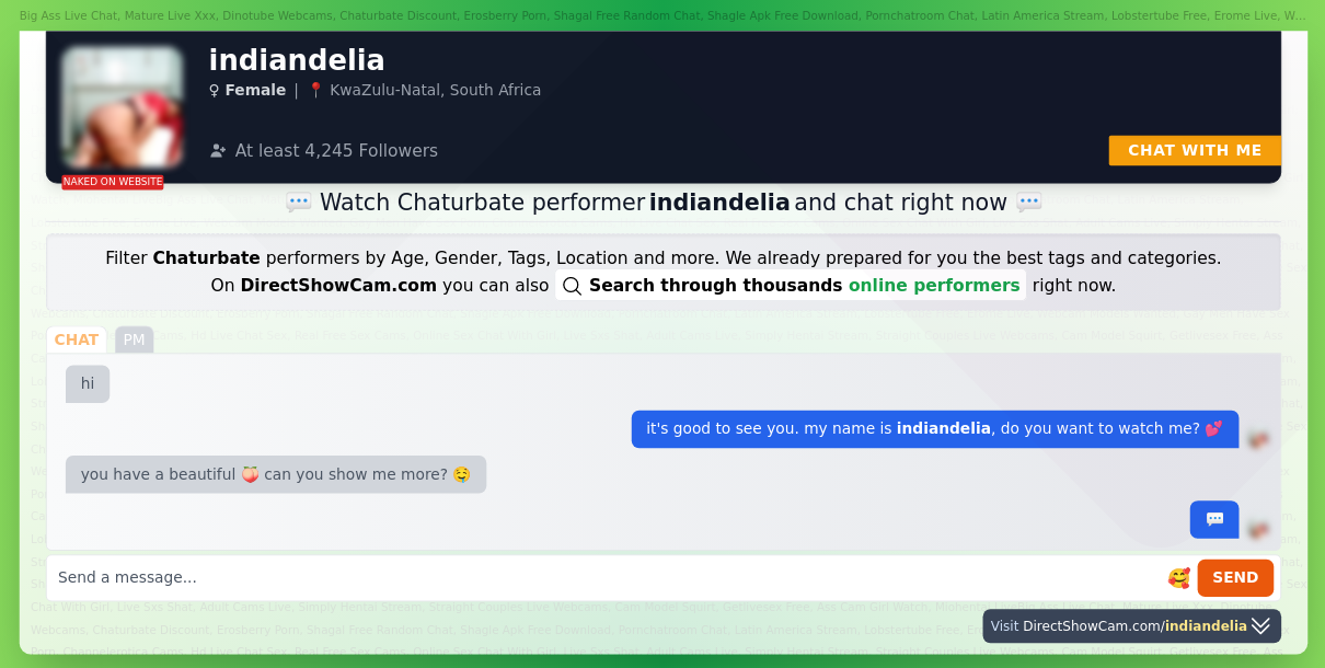 indiandelia chaturbate live webcam chat