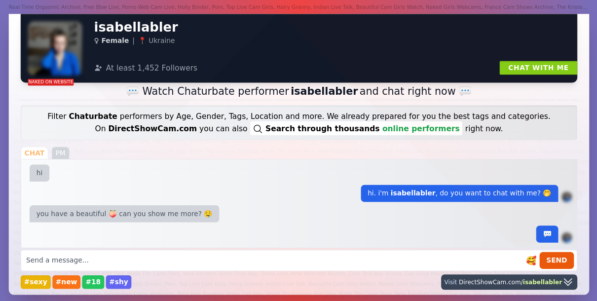 isabellabler chaturbate live webcam chat