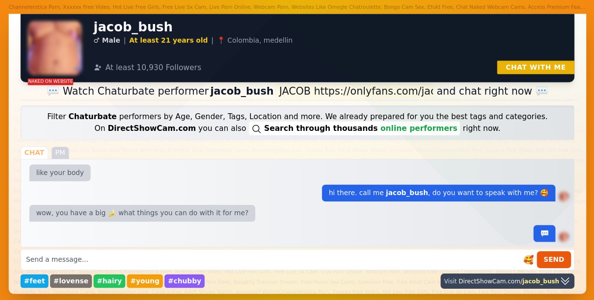 jacob_bush chaturbate live webcam chat