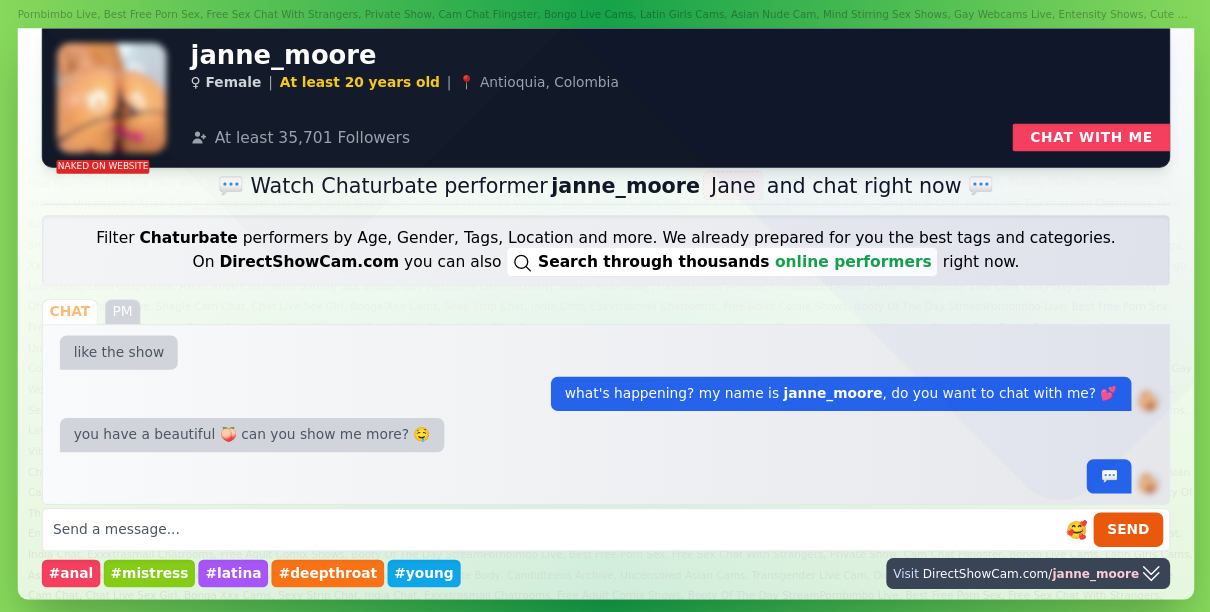 janne_moore chaturbate live webcam chat