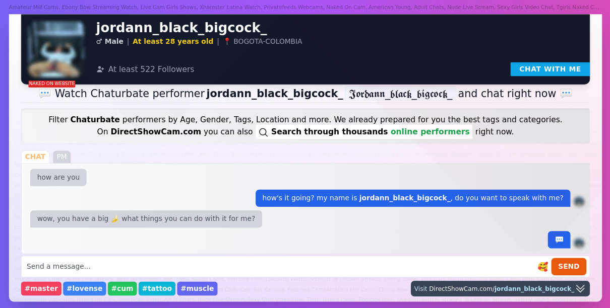 jordann_black_bigcock_ chaturbate live webcam chat
