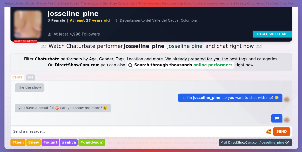 josseline_pine chaturbate live webcam chat