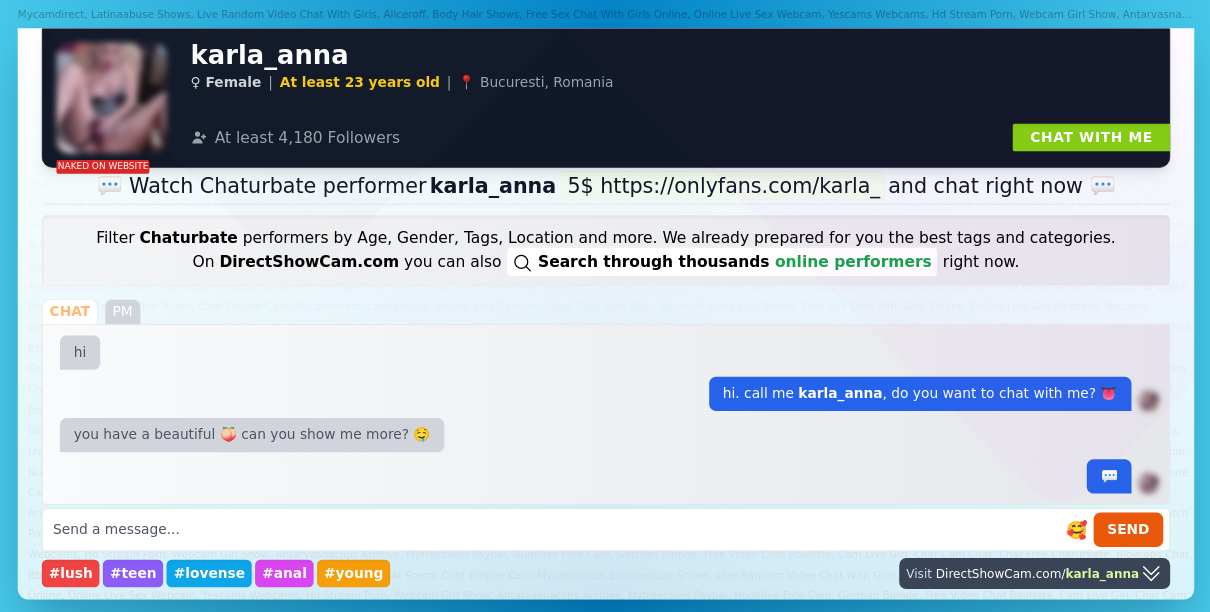 karla_anna chaturbate live webcam chat