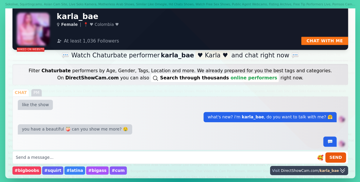 karla_bae chaturbate live webcam chat