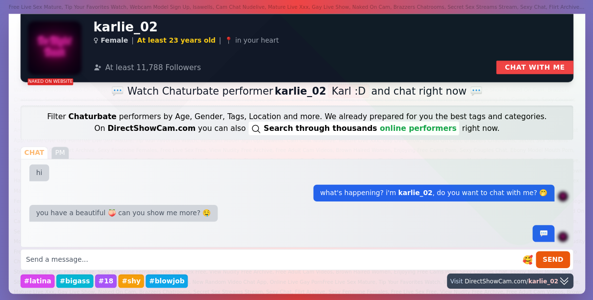 karlie_02 chaturbate live webcam chat