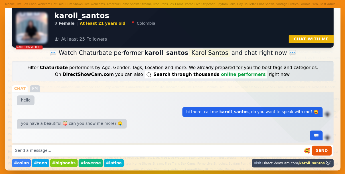karoll_santos chaturbate live webcam chat