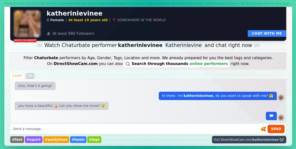 katherinlevinee chaturbate live webcam chat