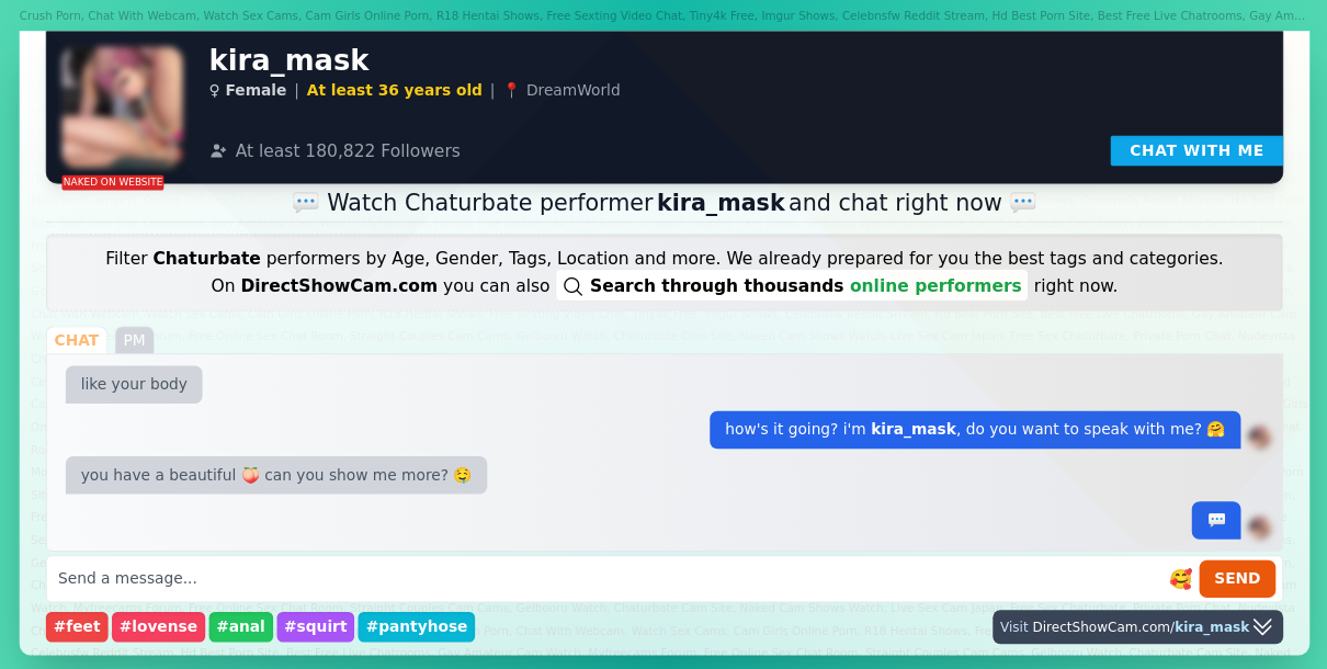 kira_mask chaturbate live webcam chat