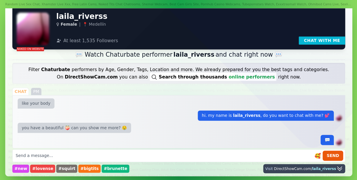 laila_riverss chaturbate live webcam chat