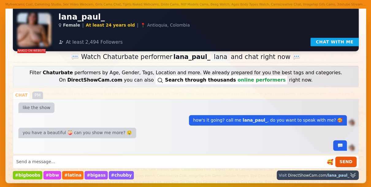 lana_paul_ chaturbate live webcam chat