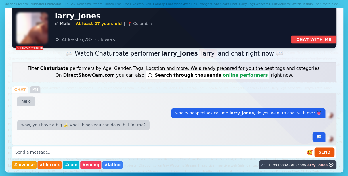 larry_jones chaturbate live webcam chat