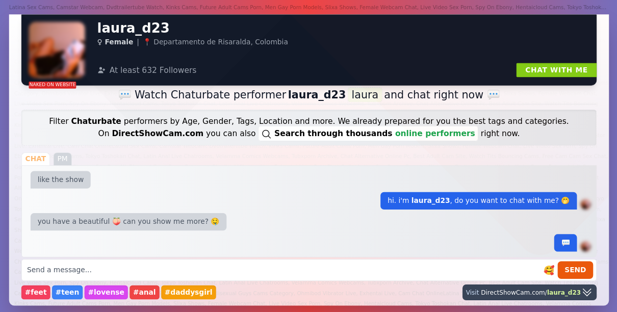 laura_d23 chaturbate live webcam chat