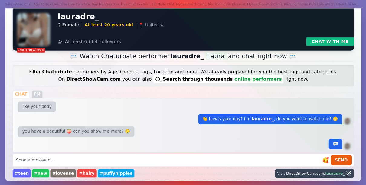 lauradre_ chaturbate live webcam chat