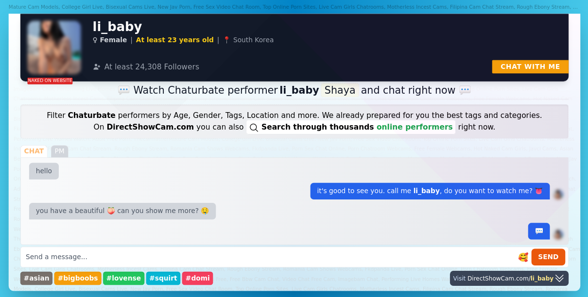 li_baby chaturbate live webcam chat