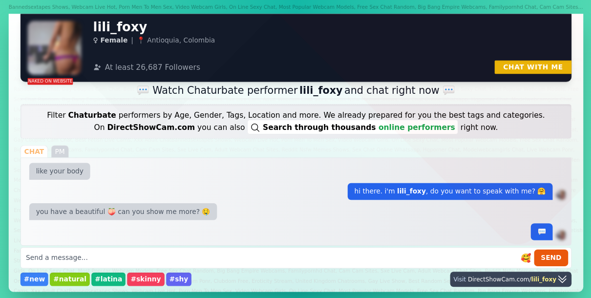 lili_foxy chaturbate live webcam chat